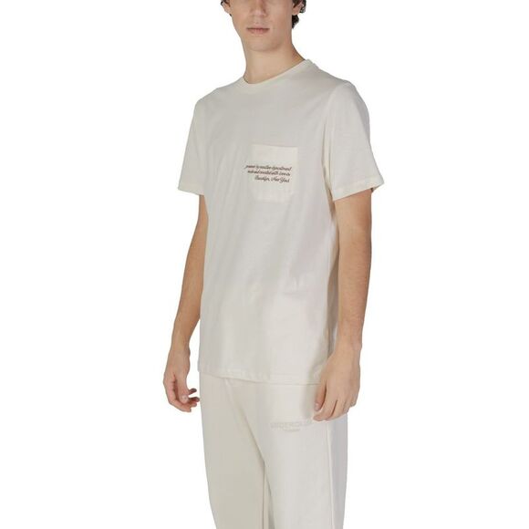 Underclub Cream Cotton Men's Clothing - Picture 3 of 4